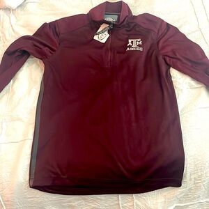 Texas A&M women’s quarter zip. New with tags